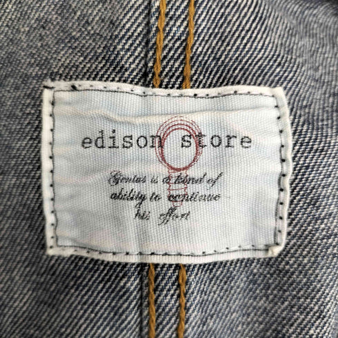 EDISON STORE デニムカバーオール メンズ