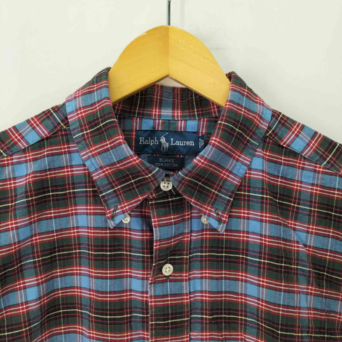 ラルフローレン RALPH LAUREN BLAKE チェック柄ボタンダウンシャツ メンズ LL