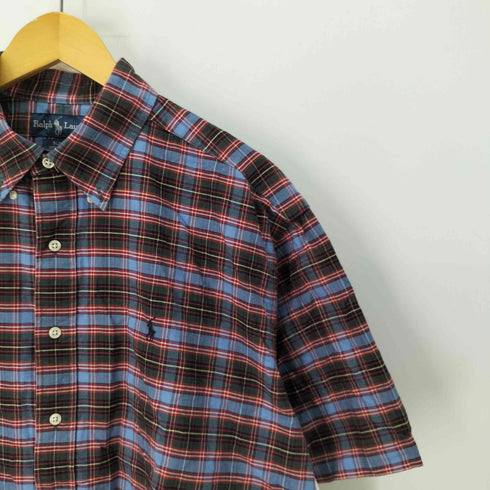 ラルフローレン RALPH LAUREN BLAKE チェック柄ボタンダウンシャツ メンズ LL