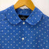 トリココムデギャルソン tricot COMME des GARCONS AD2012 丸襟ドット レーヨン S/S シャツ ブラウス レディース JPN:S