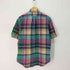 ラルフローレン RALPH LAUREN BLAKE チェック柄ボタンダウンシャツ 半袖 メンズ import:L