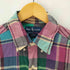 ラルフローレン RALPH LAUREN BLAKE チェック柄ボタンダウンシャツ 半袖 メンズ import:L
