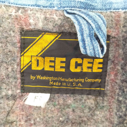 ディーシー DEECEE 70s 裏地ブランケット デニムカバーオール メンズ 記載無し