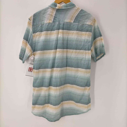 オニール ONEILL 00S グラデーション ボーダー S/S シャツ メンズ import:L