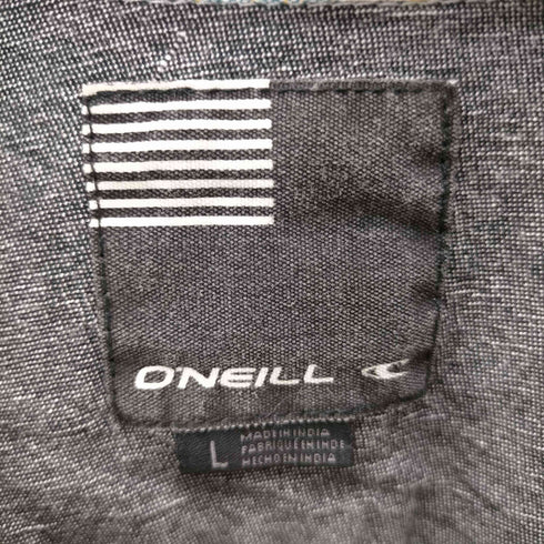 オニール ONEILL 00S グラデーション ボーダー S/S シャツ メンズ import:L