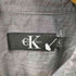 シーケーカルバンクライン ck Calvin Klein コットン ナイロン ポリ S/S シャツ メンズ import:L
