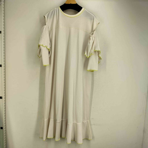 HELLO.SANFRANCISCO メッシュフリルフットボールワンピース レディース ONE SIZE