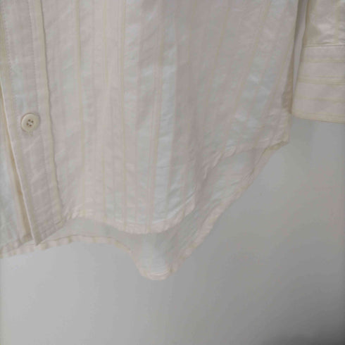 リミフゥ LIMI feu コットン シルク L/S ストライプ シャツ レディース JPN:S