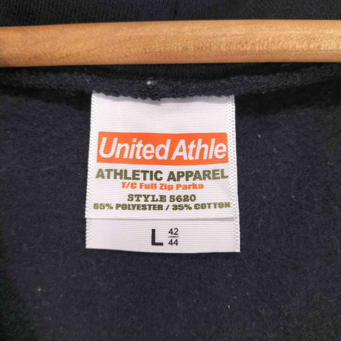 ユナイテッドアスレ UNITED ATHLE 2010 プリントジップアップパーカー メンズ import:L