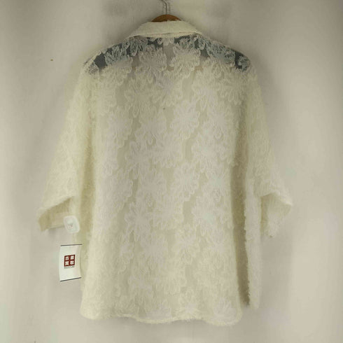 キャスパージョン CASPER JOHN バリアスドルマンシャツ フリンジフラワーシアー メンズ JPN:M