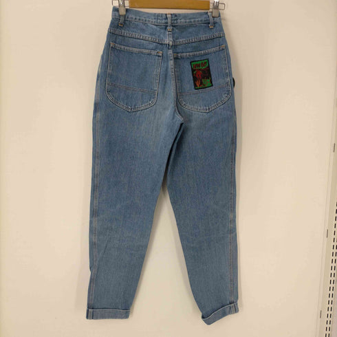 マリテフランソワジルボー MARITHE FRANCOIS GIRBAUD 80-90S イタリア製 CLOSED 裾ダブル パッチ デニム テーパード パンツ メンズ 28