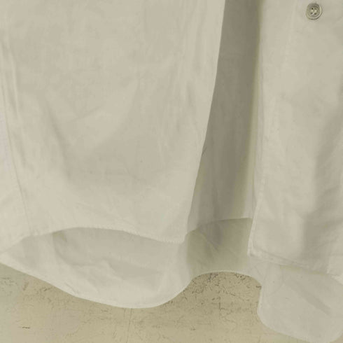 コムデギャルソンオムプリュス COMME des GARCONS HOMME PLUS AD1987 AW 手書きロゴプリント丸襟シャツ メンズ FREE