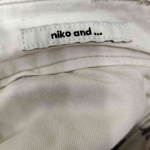 ニコアンド niko and... 落書きペインターパンツ レディース FREE