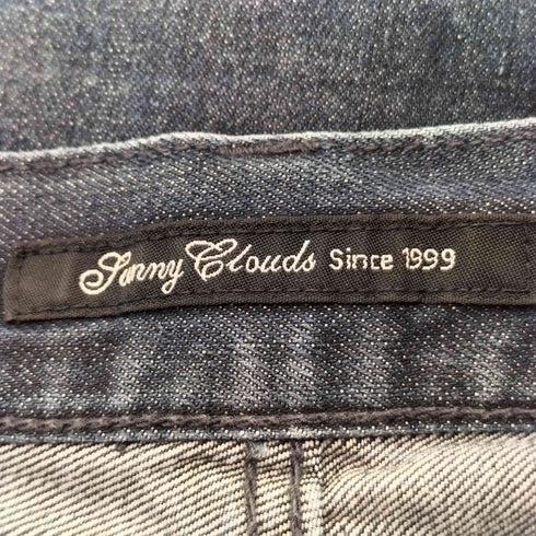 サニークラウズ sunny clouds ジップフライ バルーン デニムパンツ メンズ
