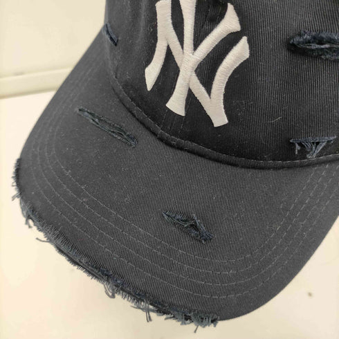 ニューエラ NEW ERA × fifth General store 9twenty ダメージ リメイク MLB ベースボール チーム ロゴ 刺繍 6パネル キャップ メンズ