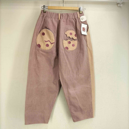 libi se mi to 24SS 恐竜デニムパンツ レディース FREE