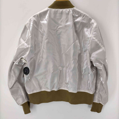 ラムロフ Lamrof 23AW シャイニー ポリ ボンバー ジャケット ブルゾン メンズ FREE