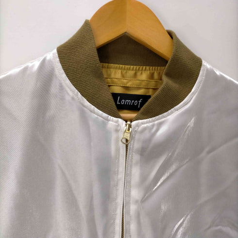 ラムロフ Lamrof 23AW シャイニー ポリ ボンバー ジャケット ブルゾン メンズ FREE