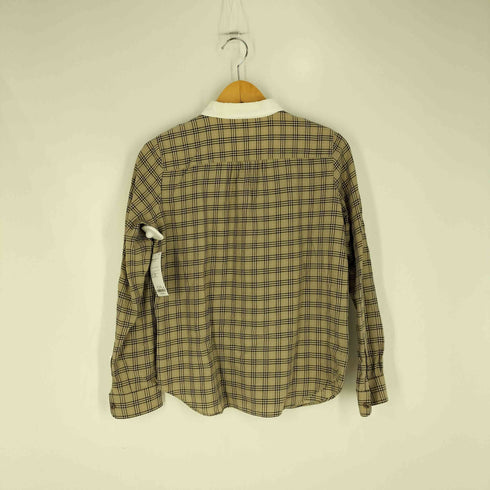 バーバリーブルーレーベル BURBERRY BLUE LABEL ノバチェック L/S レギュラーカラーシャツ レディース EUR:38