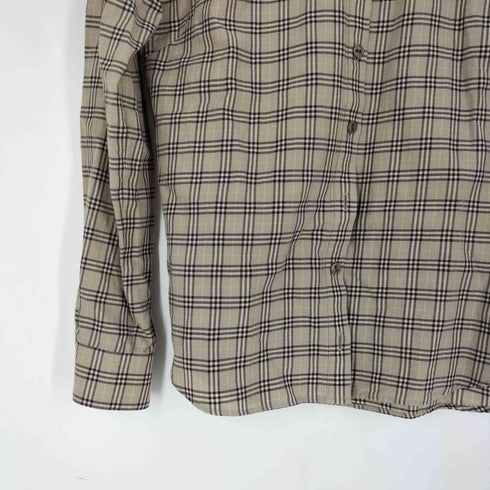 バーバリーブルーレーベル BURBERRY BLUE LABEL ノバチェック L/S レギュラーカラーシャツ レディース EUR:38