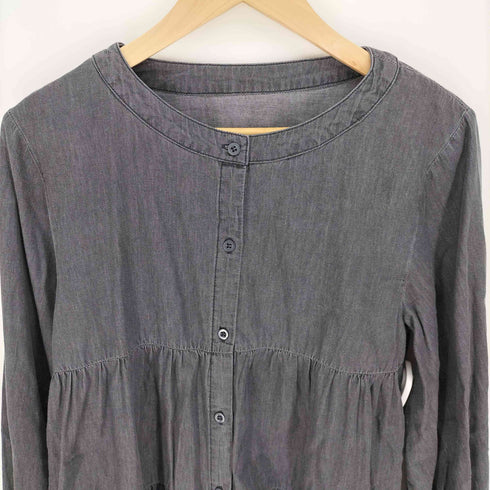 アーバンリサーチドアーズ URBAN RESEARCH DOORS 24AW デニム ティアード ブラウス レディース JPN:M
