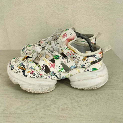 スカラー ScoLar 25SS POP 総柄 厚底サンダルスニーカー レディース LL