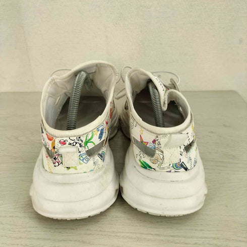 スカラー ScoLar 25SS POP 総柄 厚底サンダルスニーカー レディース LL