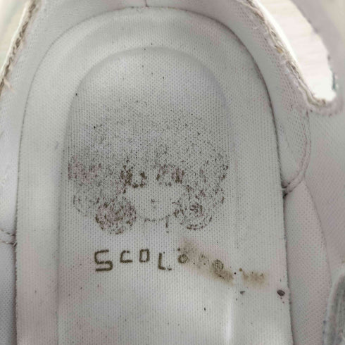 スカラー ScoLar 25SS POP 総柄 厚底サンダルスニーカー レディース LL
