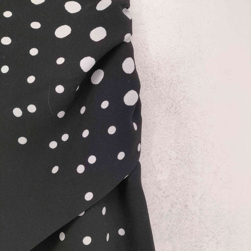 C/MEO COLLECTIVE ドットアシンメトリーサイドギャザースカート レディース JPN:XS
