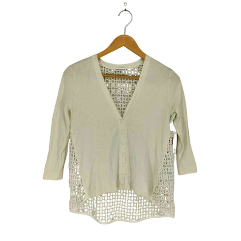 クラブモナコ CLUB MONACO バックレース カーディガン レディース import:XS