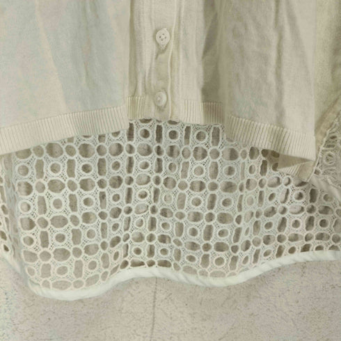 クラブモナコ CLUB MONACO バックレース カーディガン レディース import:XS