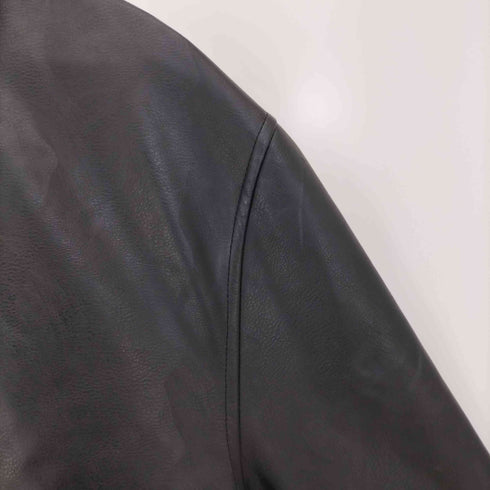 エイチアンドエム H&M フェイクレザー ジャケット メンズ import:XL