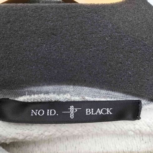 ノーアイディーブラック NO ID.BLACK CATスパンコールBIGパーカ メンズ ONE SIZE