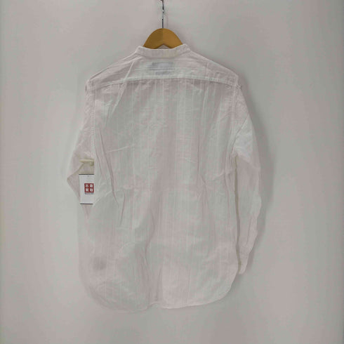 ポロバイラルフローレン Polo by RALPH LAUREN 90S SANTE FE BANDED ポニー無 波状 ストライプ L/S バンドカラー シャツ メンズ import:M