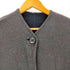 ルグラジック le glazik MRW REVERSIBLE COLLARLESS COAT モッサ リバーシブル カラーレス ウールコート レディース JPN:36