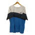 ポロスポーツラルフローレン POLO SPORT RALPH LAUREN 90-00S 星条旗 ロゴ 刺繍 S/S ボーダー Tシャツ ビックサイズ メンズ import:XXL