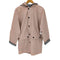 プチバトー PETIT BATEAU ヨットパーカ 裏地ボーダー マウンテン パーカー ジャケット レディース import:S