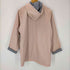 プチバトー PETIT BATEAU ヨットパーカ 裏地ボーダー マウンテン パーカー ジャケット レディース import:S