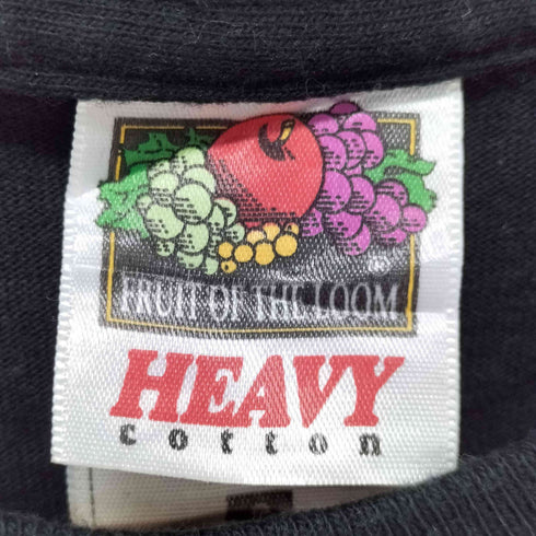 フルーツオブザルーム FRUIT OF THE LOOM 企業ロゴ シングルステッチクルーネック S/S Tシャツ メンズ import:S