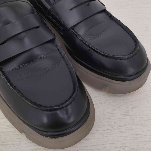 ザラ ZARA シアーチャンキーソール ローファー メンズ EUR:41