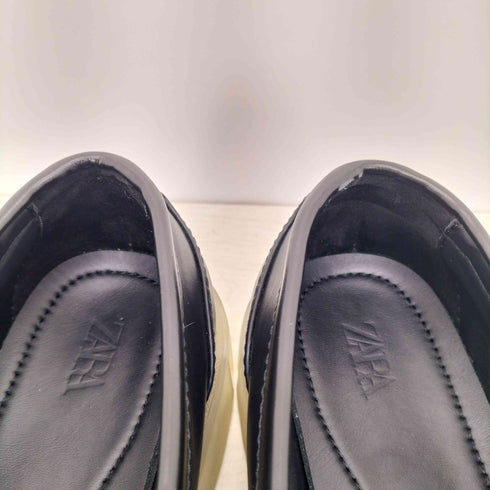 ザラ ZARA シアーチャンキーソール ローファー メンズ EUR:41