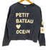 プチバトー PETIT BATEAU PETIT BATEAU OCEAN プリント スウェット レディース import:L