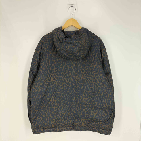ESSENTIEL ANTWRP レオパード フーデッド ダウンジャケット レディース import:L