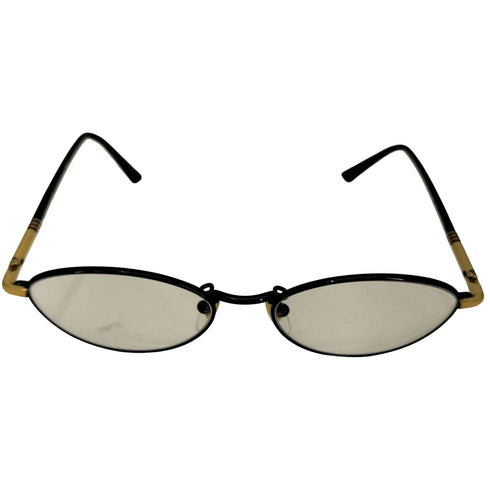 グッチ GUCCI オーバル チタン メガネ 眼鏡 メンズ 52□116-135