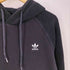 アディダスオリジナルス adidas Originals ESSENTIALS エッセンシャルズ 裏地フリース トレフォイルロゴ刺繍 プルオーバー パーカー レディース import:L