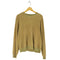 サックスフィフスアベニュー SAKS FIFTH AVENUE パイル地 クルーネック トレーナー レディース import:M