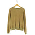 サックスフィフスアベニュー SAKS FIFTH AVENUE パイル地 クルーネック トレーナー レディース import:M