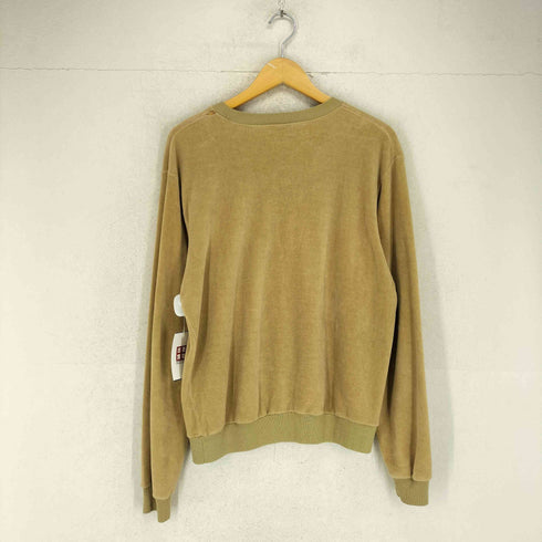サックスフィフスアベニュー SAKS FIFTH AVENUE パイル地 クルーネック トレーナー レディース import:M