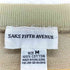 サックスフィフスアベニュー SAKS FIFTH AVENUE パイル地 クルーネック トレーナー レディース import:M