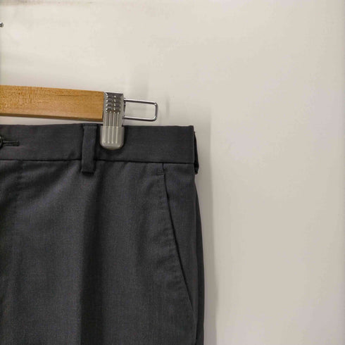 ラルフローレンブラックレーベル RALPH LAUREN BLACK LABEL MADE IN ITALY イタリア製 サマーウール センタープレス スラックス パンツ 裾ダブル メンズ 28